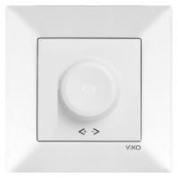 Регулятор яркости света (диммер) 600w белый VIKO MERIDIAN  90970020-WH